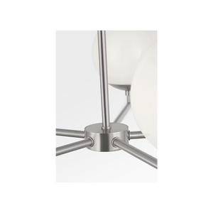 Nube Five Light Chandelier With LED Bulbs