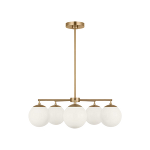Nube Five Light Chandelier With LED Bulbs
