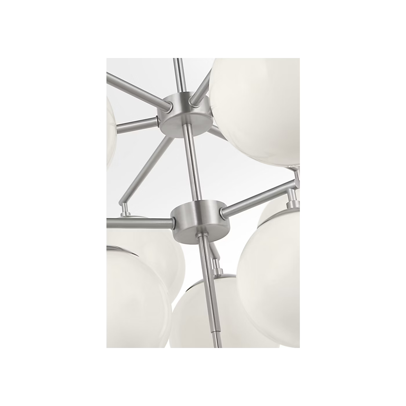 Nube Ten Light Chandelier With LED Bulbs