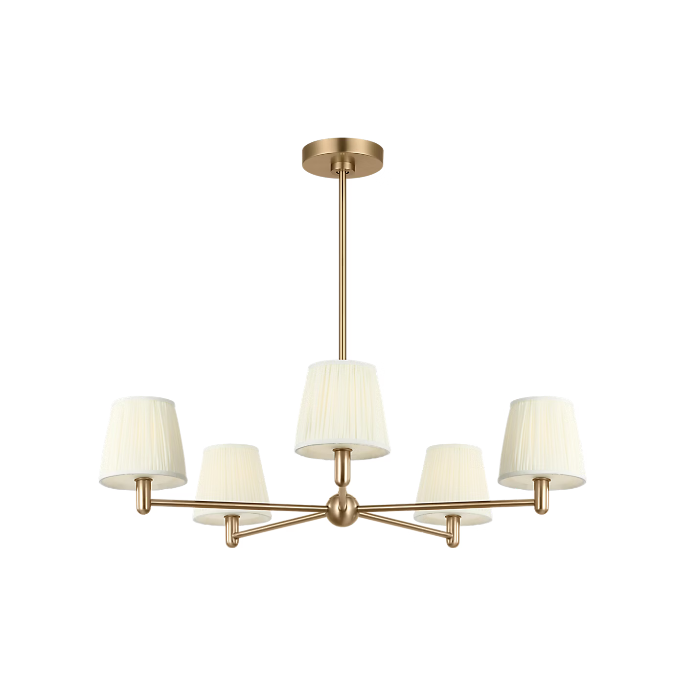 Vilera Five Light Chandelier With LED Bulbs