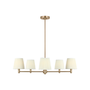 Vilera Five Light Chandelier With LED Bulbs