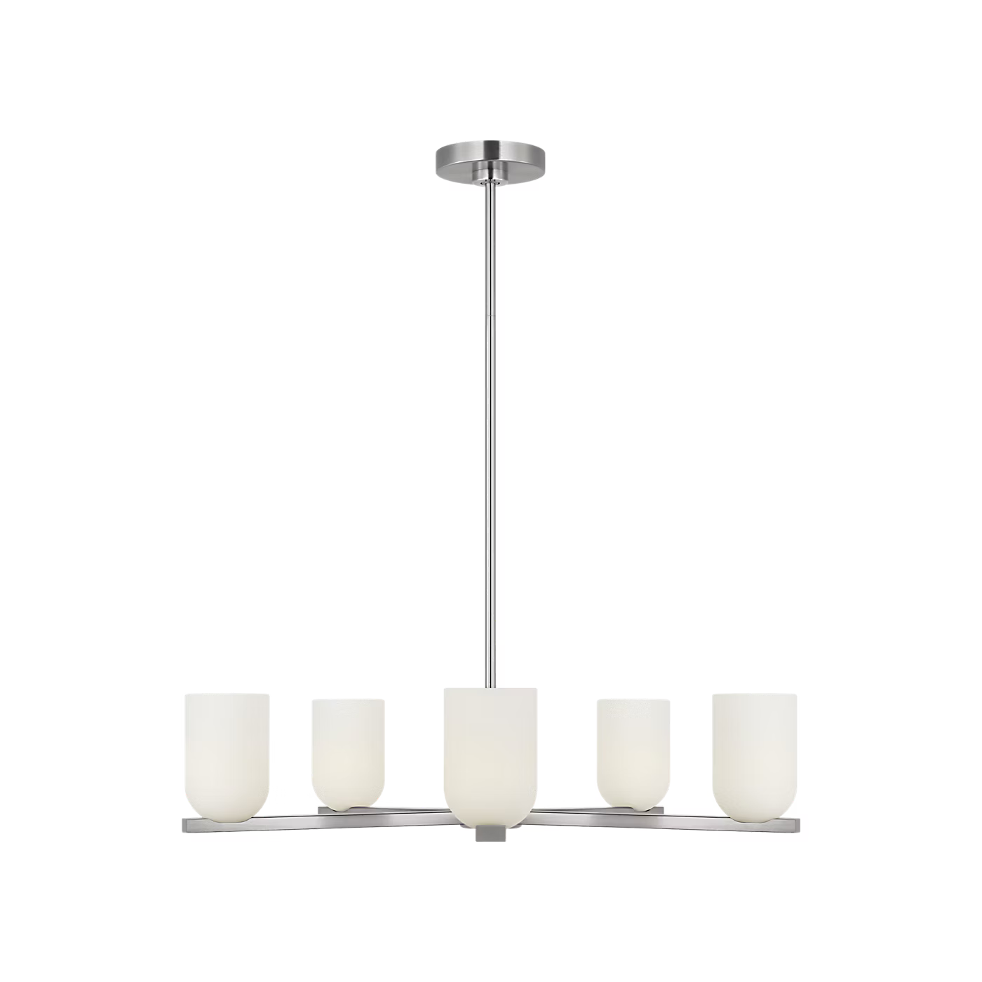 Neblina Five Light Chandelier With LED Bulbs