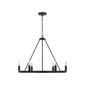 Mirla Six Light Chandelier With LED Bulbs