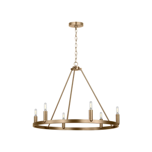 Mirla Six Light Chandelier With LED Bulbs