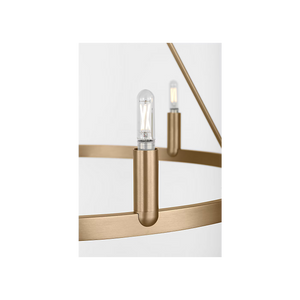 Mirla Six Light Chandelier With LED Bulbs