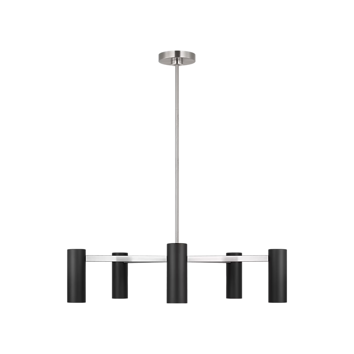 Zentro Five Light Chandelier With LED Bulbs