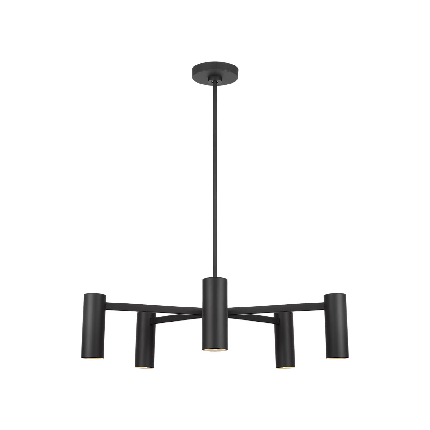 Zentro Five Light Chandelier With LED Bulbs