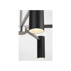 Zentro Five Light Chandelier With LED Bulbs