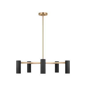 Zentro Five Light Chandelier With LED Bulbs