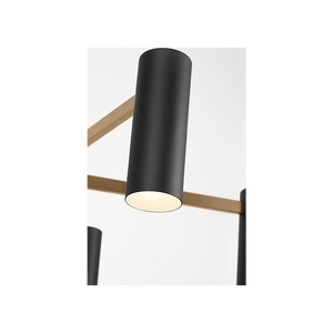 Zentro Five Light Chandelier With LED Bulbs