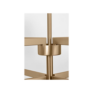 Zentro Eight Light Chandelier With LED Bulbs