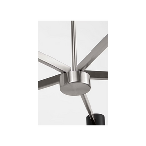 Zentro Eight Light Chandelier With LED Bulbs