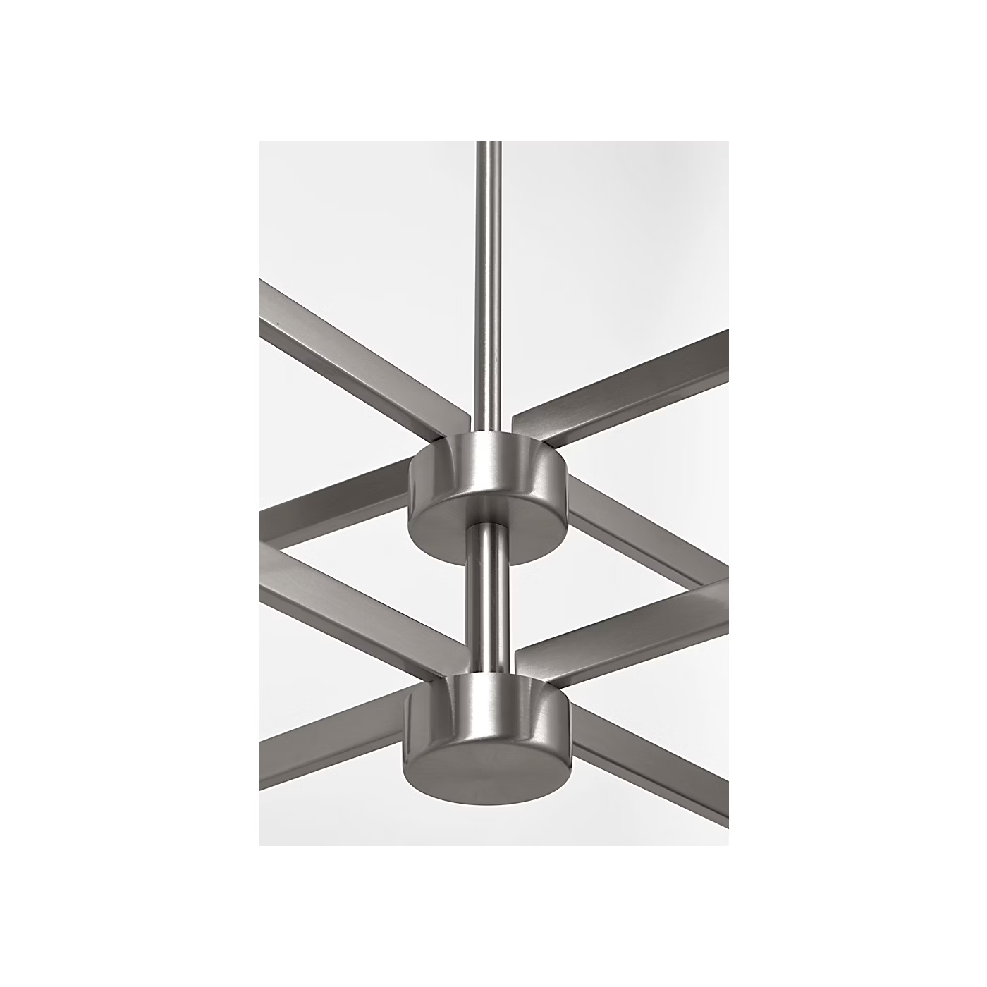 Zentro Eight Light Chandelier With LED Bulbs