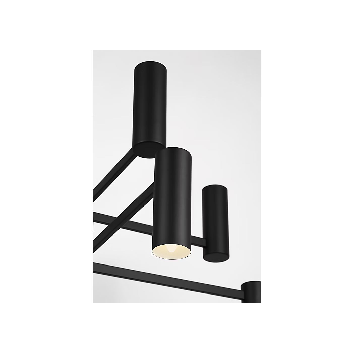 Zentro Eight Light Chandelier With LED Bulbs