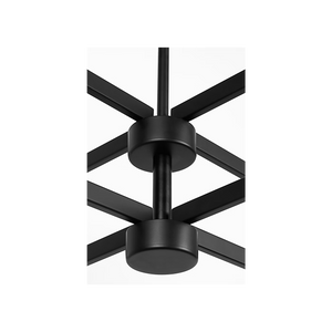 Zentro Eight Light Chandelier With LED Bulbs