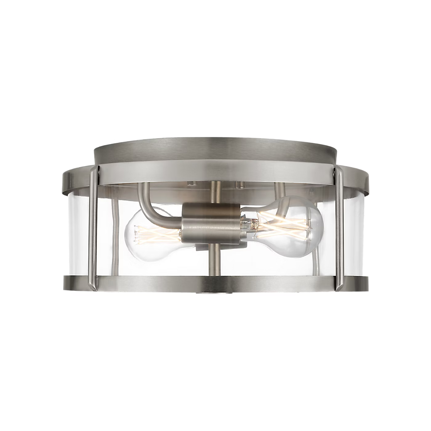 Lumra 13 Flush Mount With LED Bulbs