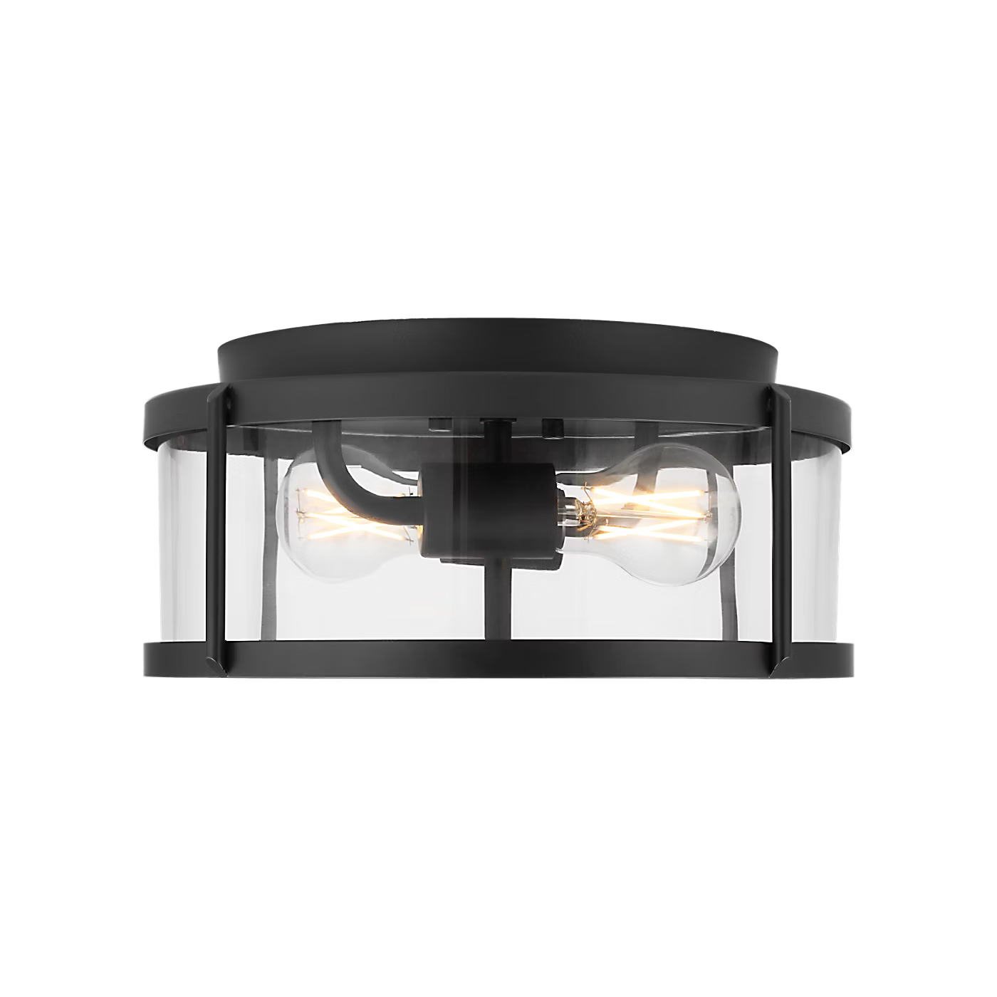 Lumra 13 Flush Mount With LED Bulbs