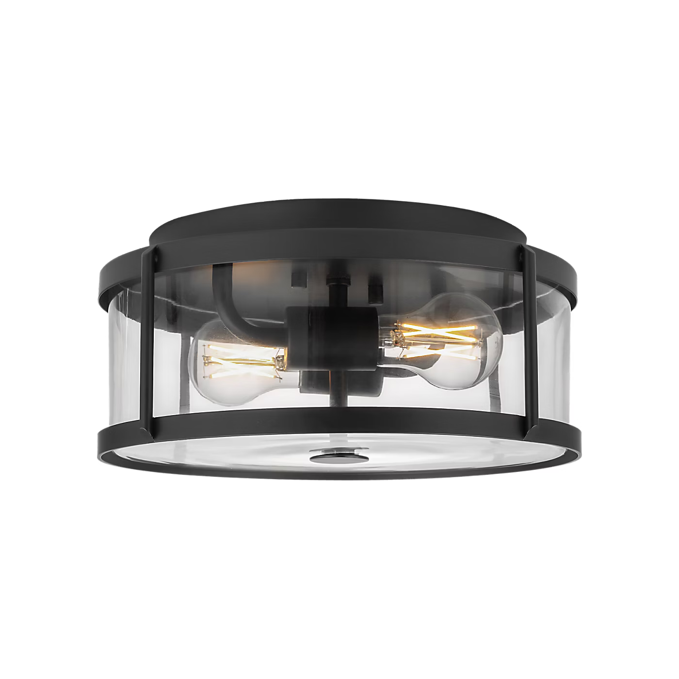 Lumra 13 Flush Mount With LED Bulbs