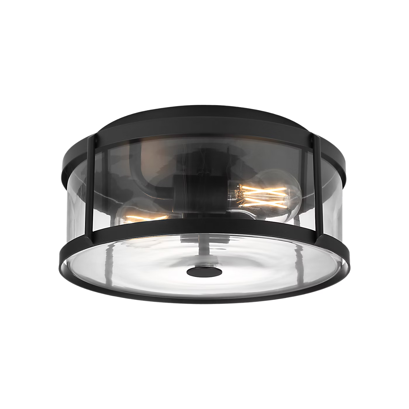 Lumra 13 Flush Mount With LED Bulbs