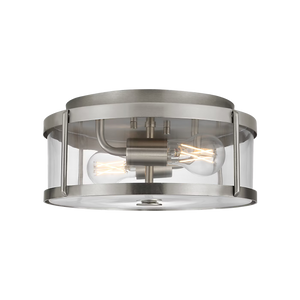 Lumra 13 Flush Mount With LED Bulbs
