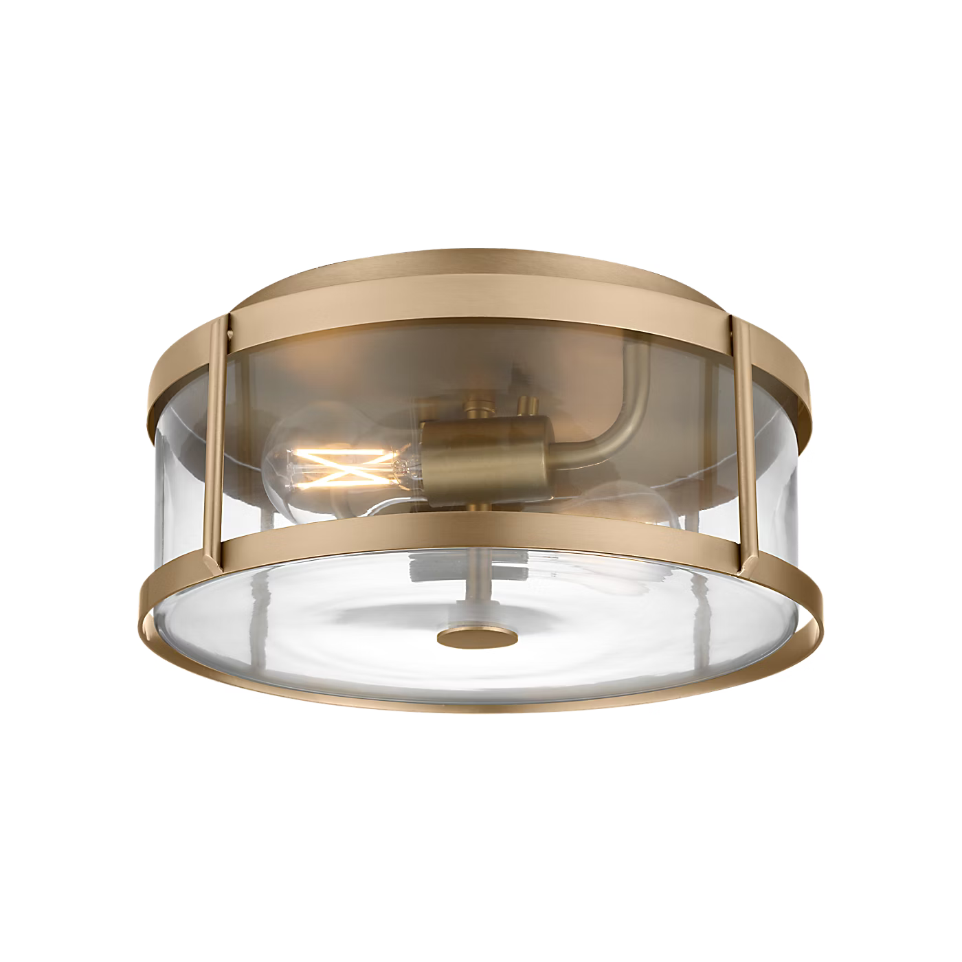 Lumra 13 Flush Mount With LED Bulbs