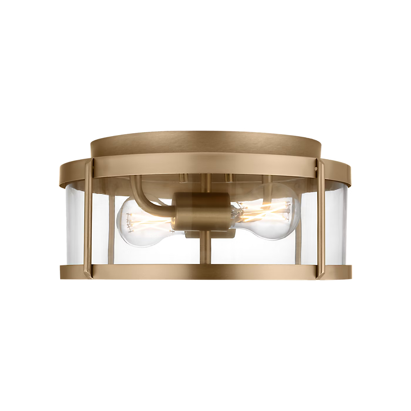 Lumra 13 Flush Mount With LED Bulbs