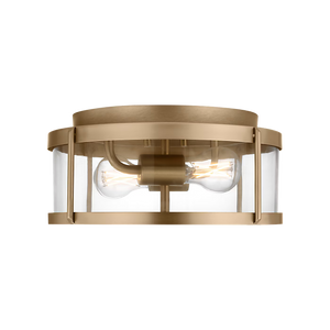 Lumra 13 Flush Mount With LED Bulbs