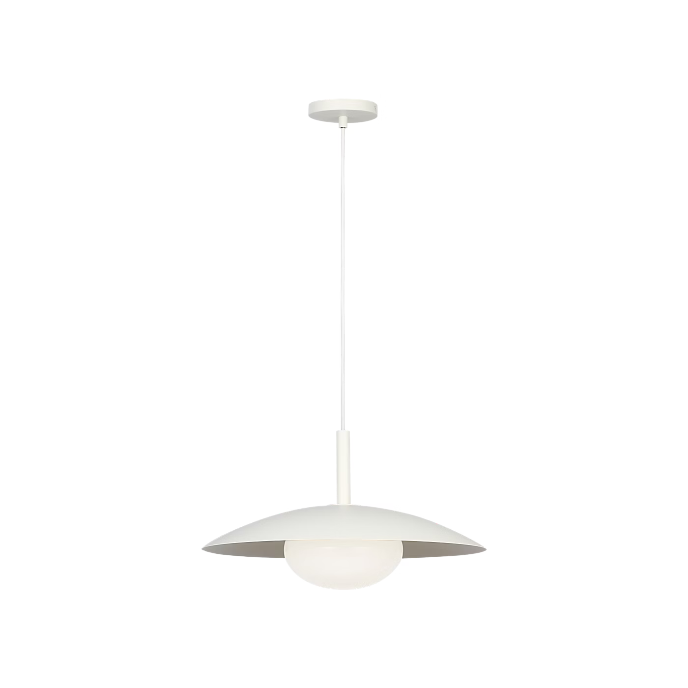 Mont One Light Pendant With LED Bulbs