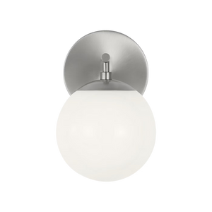 Nube One Light Vanity with LED Bulbs
