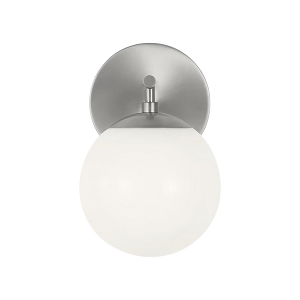 Nube One Light Vanity with LED Bulbs