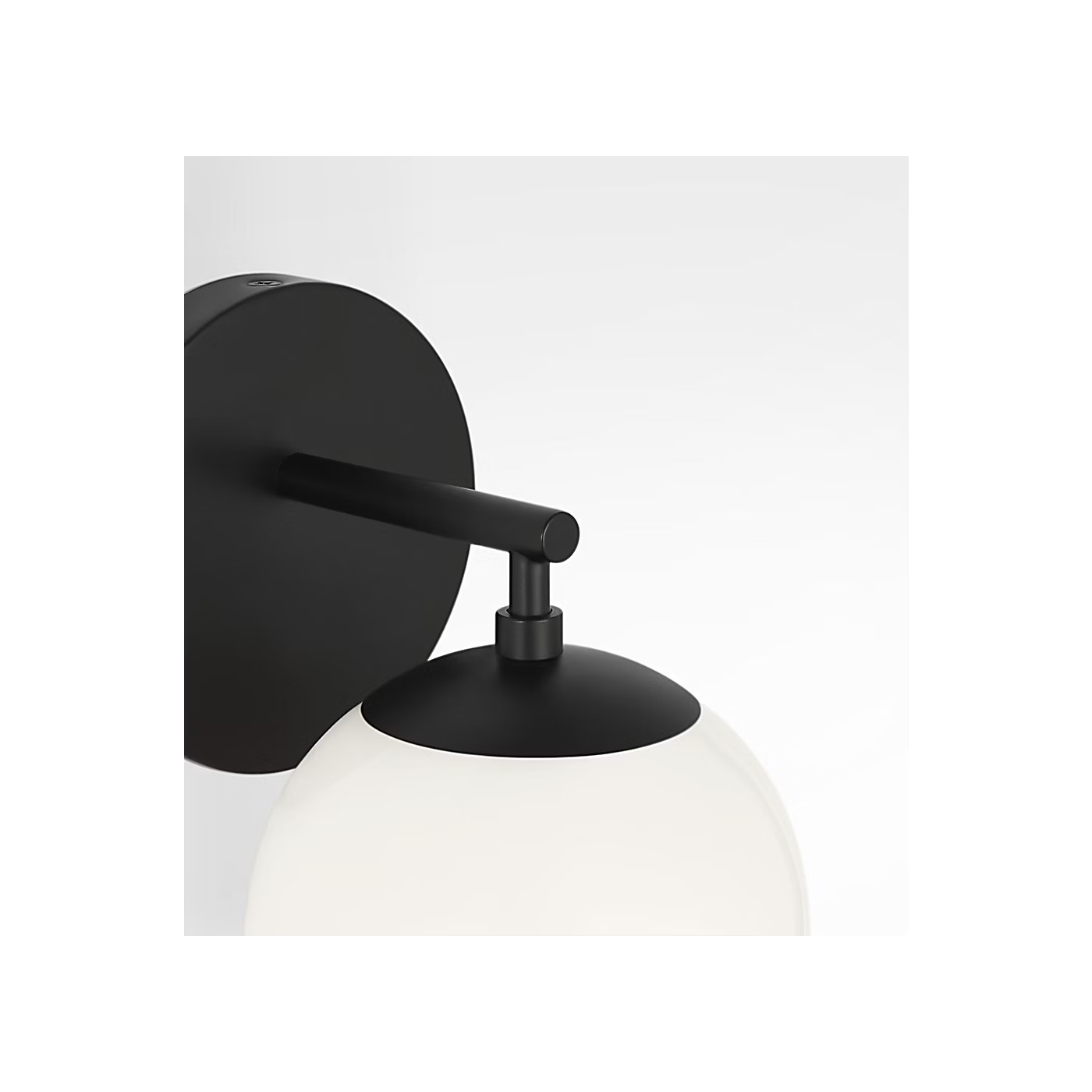Nube One Light Vanity with LED Bulbs