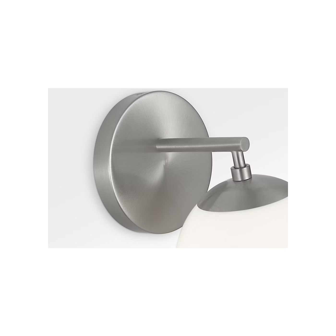 Nube One Light Vanity with LED Bulbs