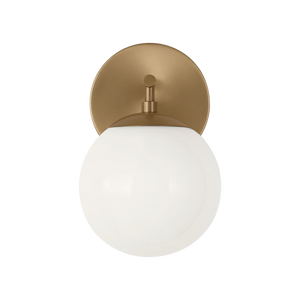 Nube One Light Vanity with LED Bulbs