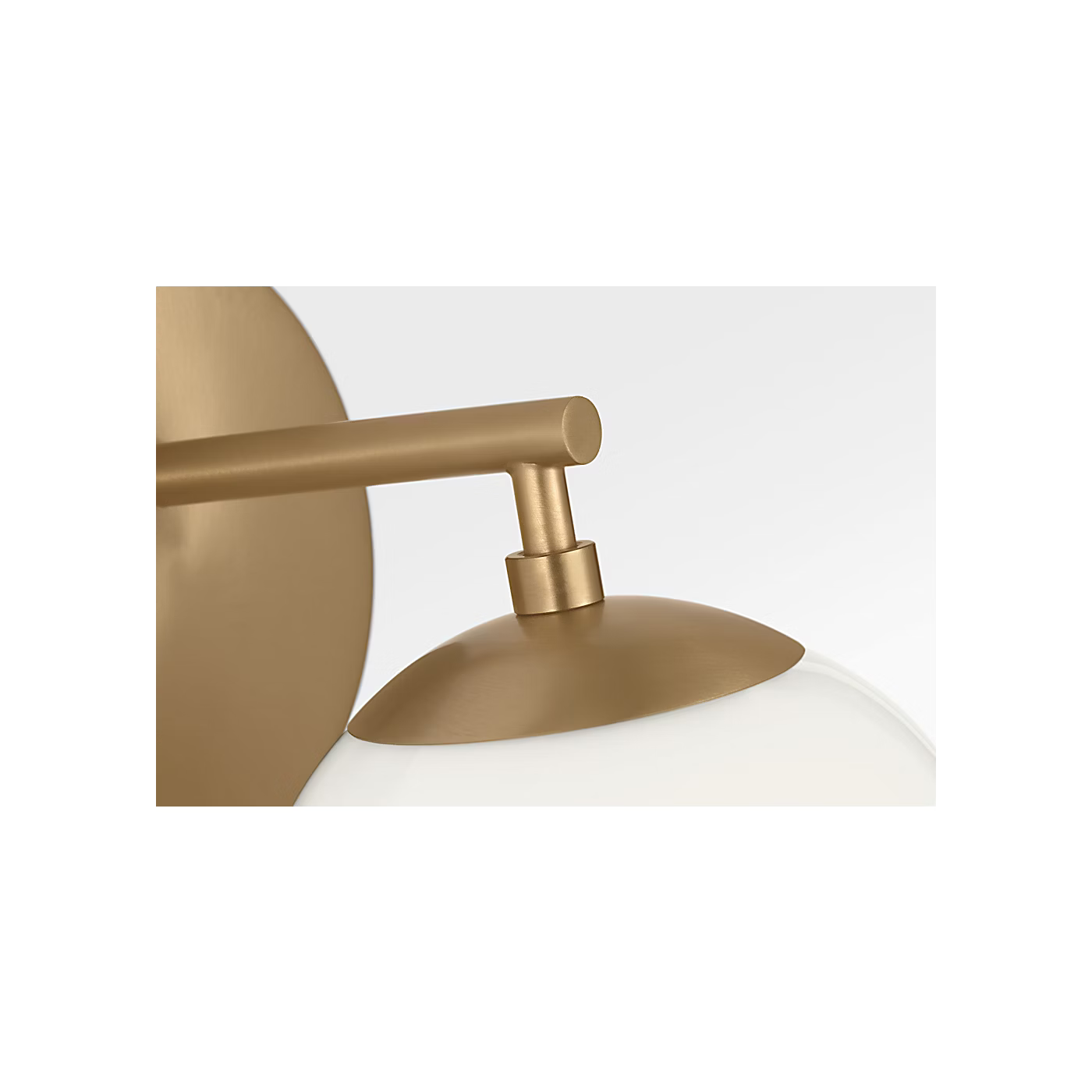 Nube One Light Vanity with LED Bulbs