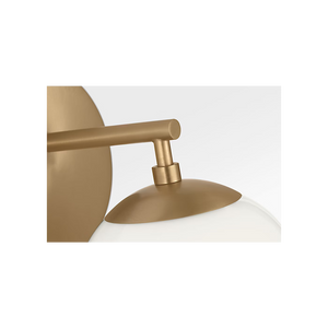 Nube One Light Vanity with LED Bulbs