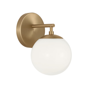 Nube One Light Vanity with LED Bulbs