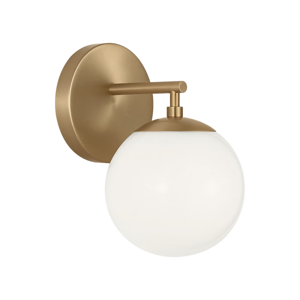 Nube One Light Vanity with LED Bulbs