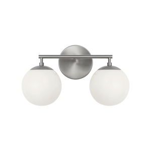 Nube Two Light Vanity with LED Bulbs