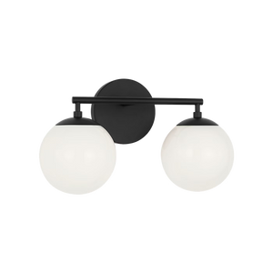 Nube Two Light Vanity with LED Bulbs