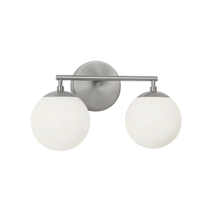 Nube Two Light Vanity with LED Bulbs