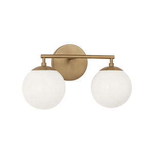 Nube Two Light Vanity with LED Bulbs