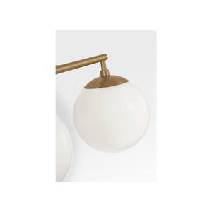Nube Two Light Vanity with LED Bulbs