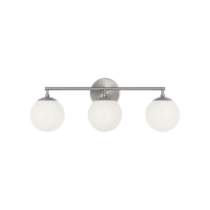 Nube Three Light Vanity with LED Bulbs