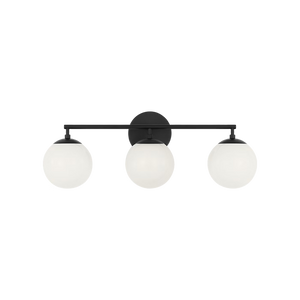 Nube Three Light Vanity with LED Bulbs