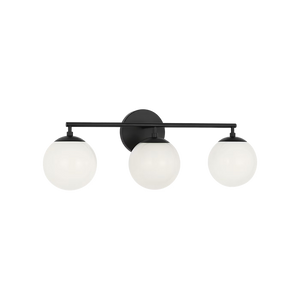 Nube Three Light Vanity with LED Bulbs