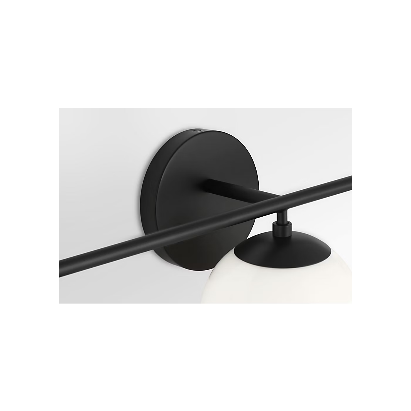 Nube Three Light Vanity with LED Bulbs