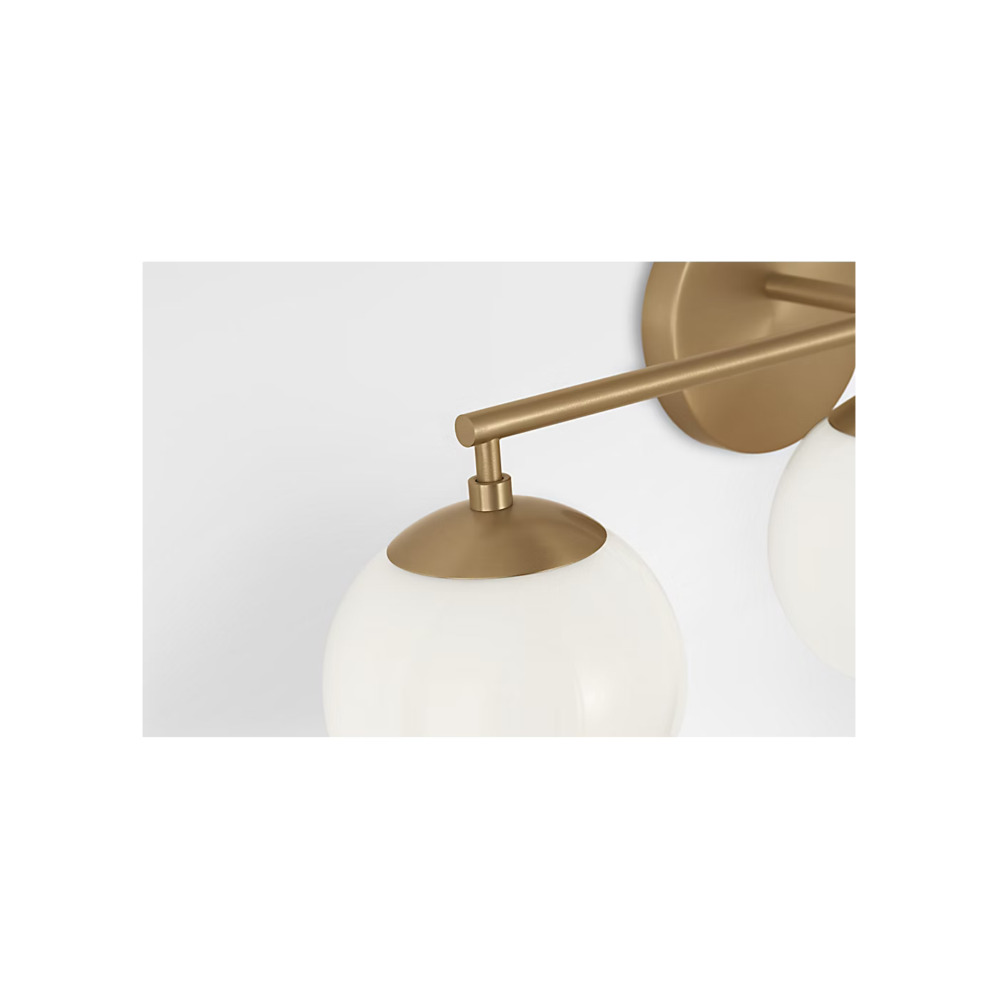 Nube Three Light Vanity with LED Bulbs