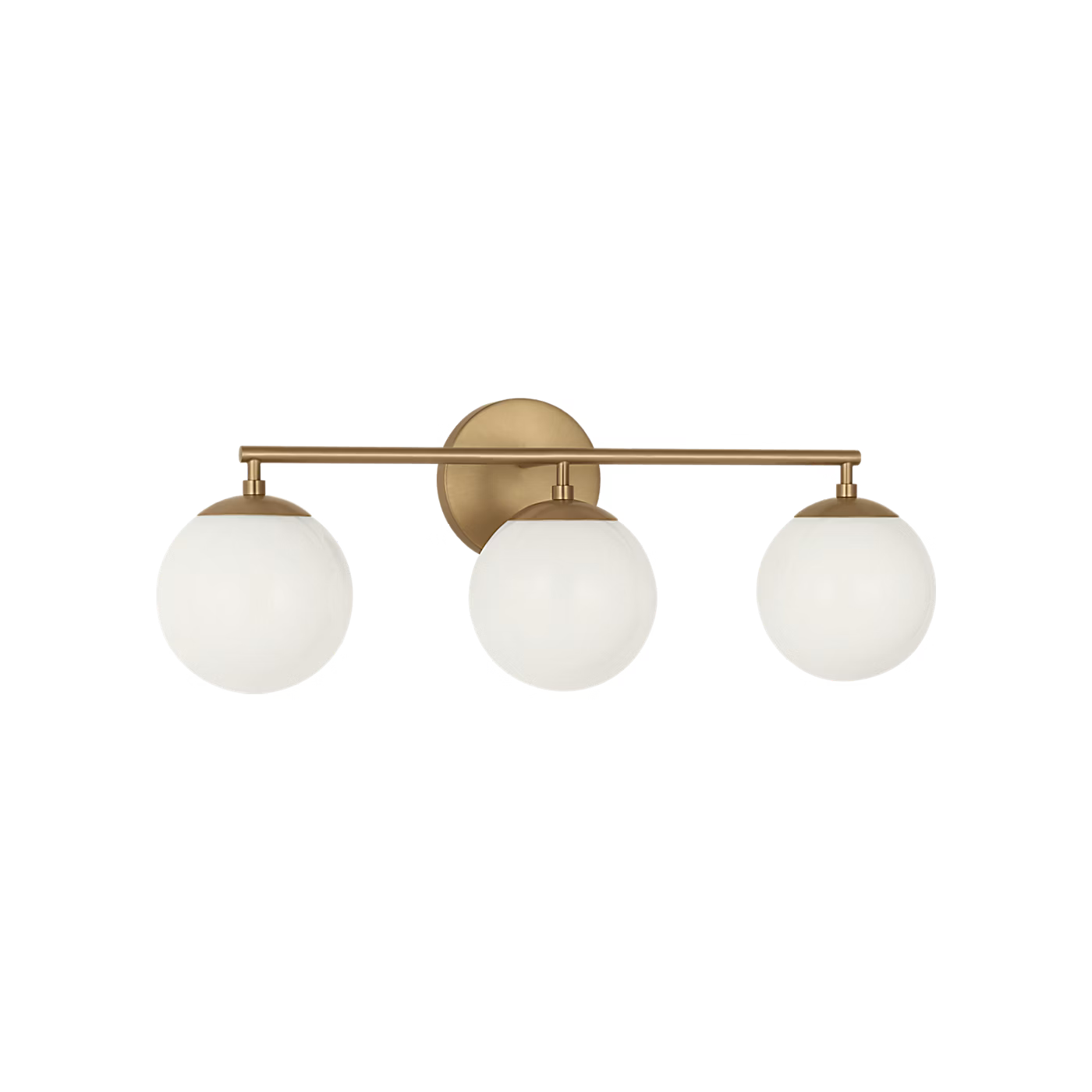 Nube Three Light Vanity with LED Bulbs