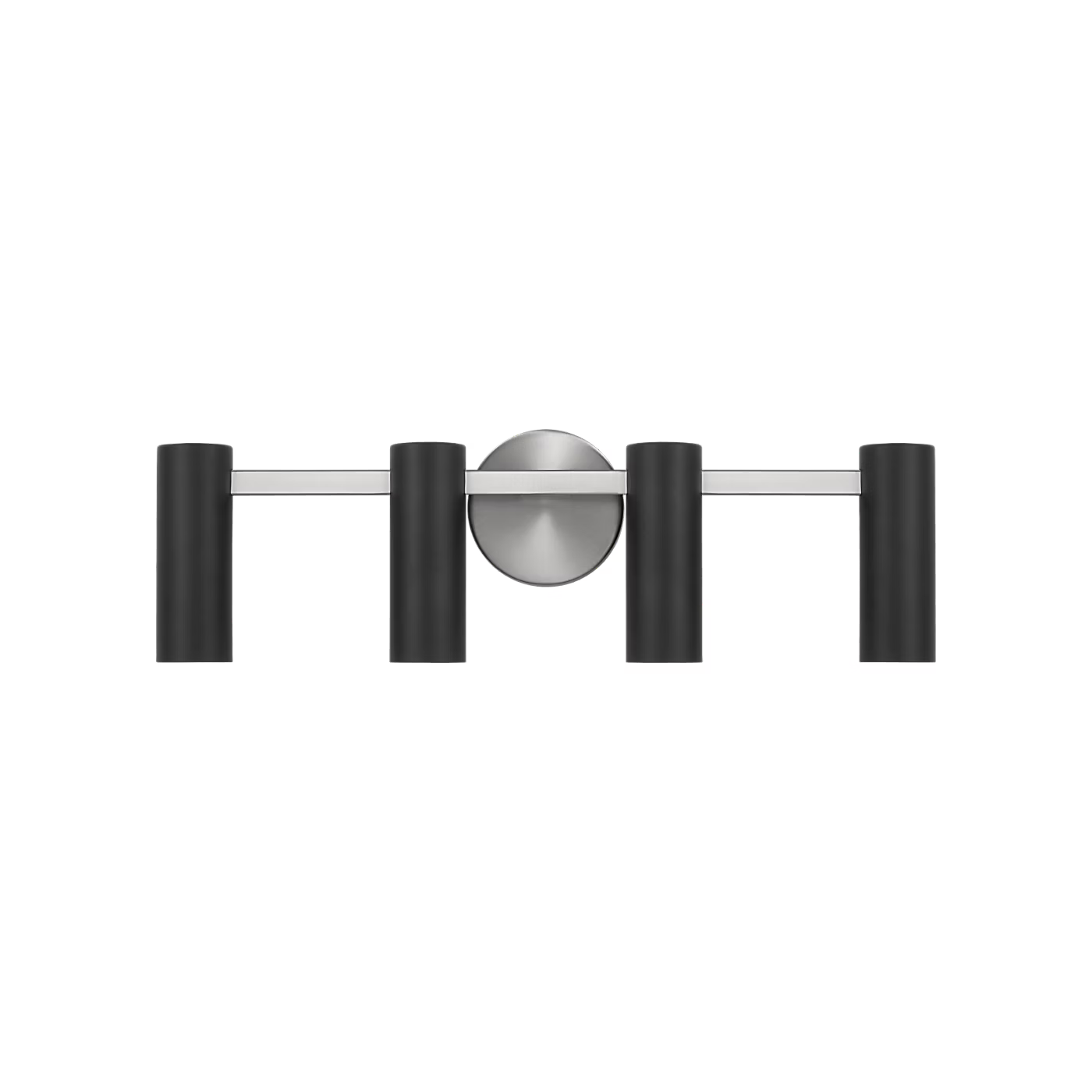 Zentro Four Light Vanity with LED Bulbs