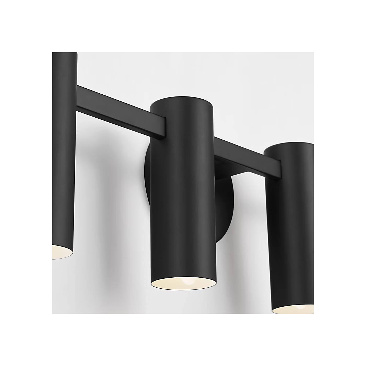 Zentro Four Light Vanity with LED Bulbs